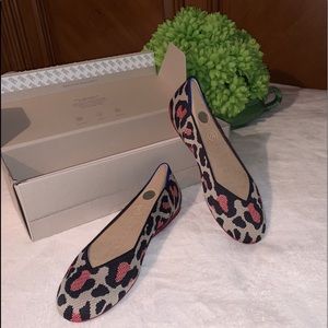 Rothy’s *RETIRED* Red Cat round toe flats 8.5